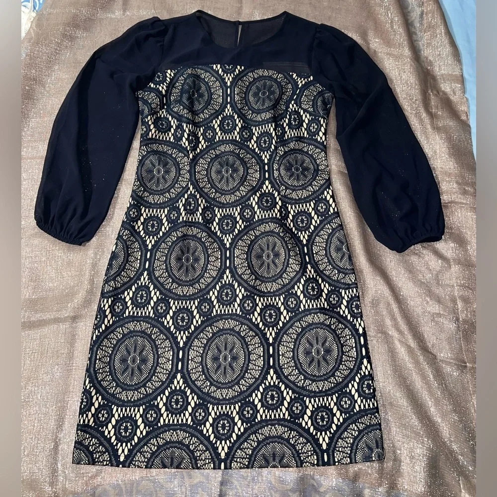 Enfocus studios‎ dress blue navy size 8
